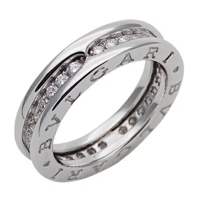 Pre-owned Bvlgari B. Zero1 (18k) Band Ring () In White
