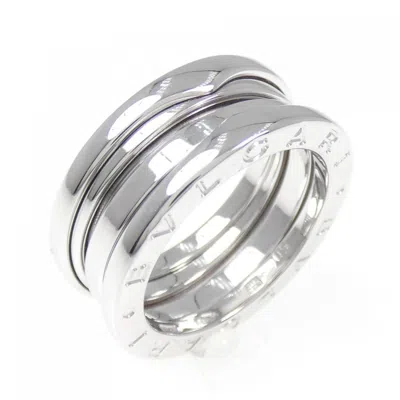 Pre-owned Bvlgari B. Zero1 (18k) Band Ring () In White