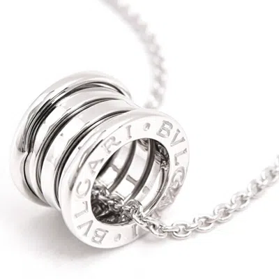 Pre-owned Bvlgari B. Zero1 (18k) Necklace () In White