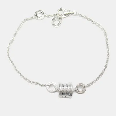Pre-owned Bvlgari B-zero1 18k White Gold Bracelet