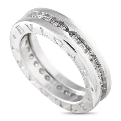 Bvlgari B. Zero1 18k White Gold Diamond Ring An850656