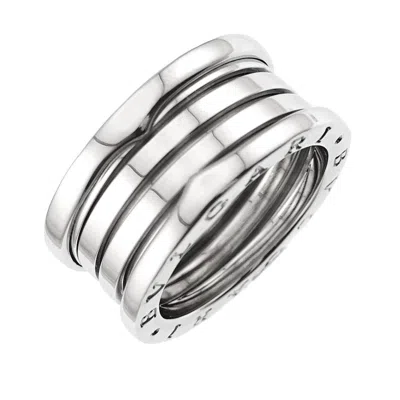 Pre-owned Bvlgari B. Zero1 Band Ring () In Multi