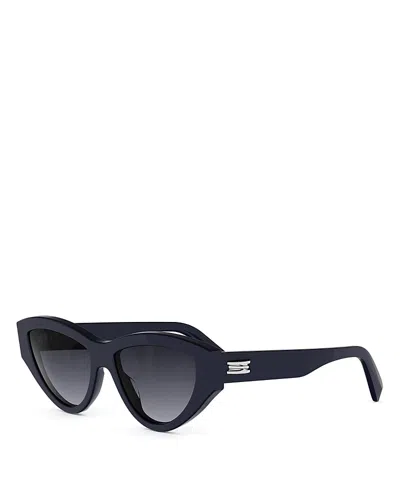 Bvlgari B. Zero1 Cat Eye Sunglasses, 54mm In Black