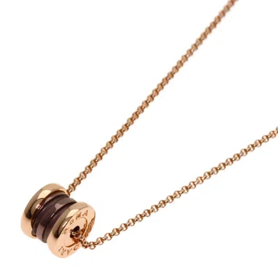 Pre-owned Bvlgari B. Zero1 Gold Metal Necklace ()