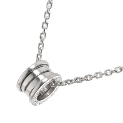 Pre-owned Bvlgari B. Zero1 Necklace () In White
