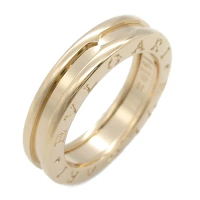 Pre-owned Bvlgari B. Zero1 Pink (18k) Band Ring () In Gold