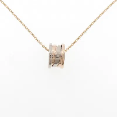 Pre-owned Bvlgari B. Zero1 Pink Gold (18k) Gold (18k) Necklace ()