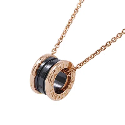 Pre-owned Bvlgari B. Zero1 Pink Gold Pink Gold (18k) Ceramic Necklace () In Multi