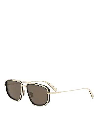 Bvlgari B. Zero1 Rectangle Sunglasses, 57mm In Multi