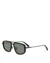 Bvlgari B. Zero1 Rectangular Sunglasses, 57mm In Animal Print