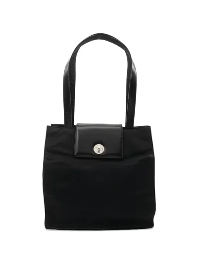 Pre-owned Bvlgari B-zero1 Shoulder Bag In Black
