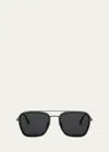 Bvlgari B. Zero1 Square Sunglasses In Shiny Dark Ruth /