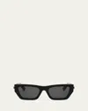 Bvlgari B. Zero1 Sunglasses In Shiny Blk Smoke