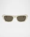 Bvlgari B. Zero1 Sunglasses In Whiteotherbrown