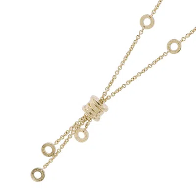 Pre-owned Bvlgari B. Zero1 Yellow Gold Necklace () In Multi
