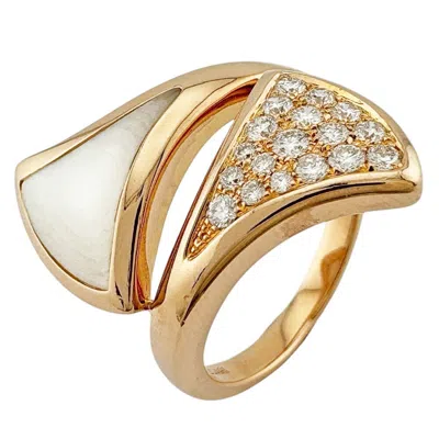 Pre-owned Bvlgari Band Ring () In Pink