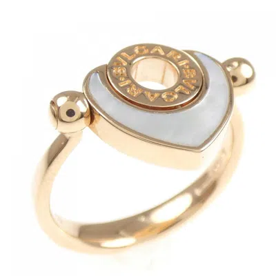 Pre-owned Bvlgari Band Ring () In Pink