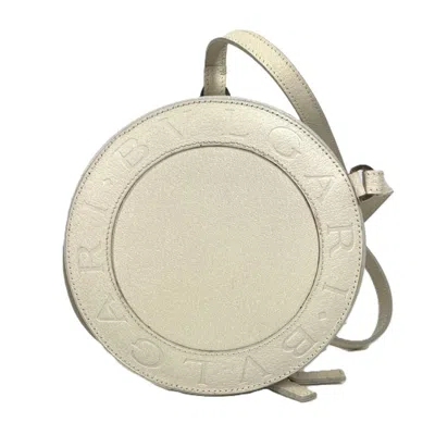 Pre-owned Bvlgari Beige Leather Pochette Shoulder Bag ()