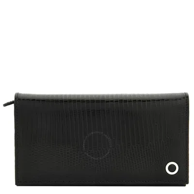 Bvlgari Black Bifold Leather Wallet