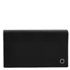 Bvlgari Black Bifold Leather Wallet In Black