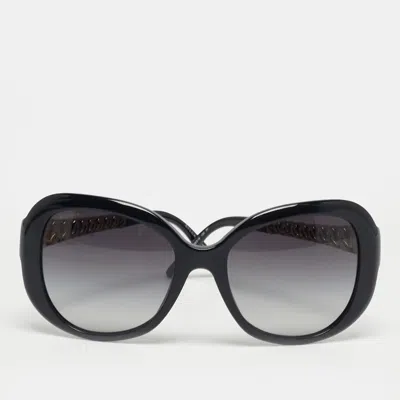 Pre-owned Bvlgari Black Gradient 8129 H B Butterfly Sunglasses