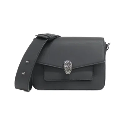 Pre-owned Bvlgari Black Leather Shoulder Bag ()
