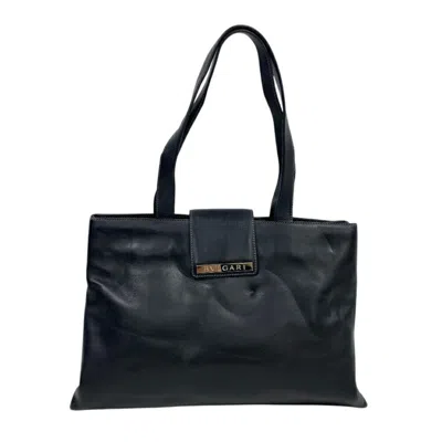 Pre-owned Bvlgari Black Leather Shoulder Bag ()
