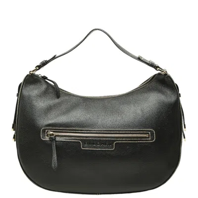 Pre-owned Bvlgari Black Leather Shoulder Bag ()
