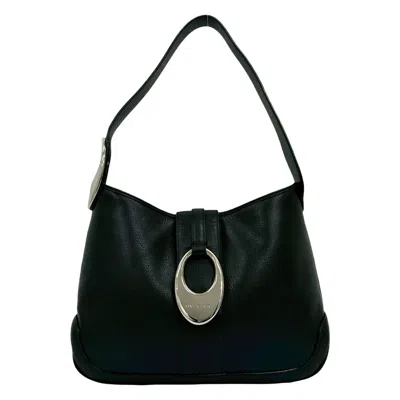 Pre-owned Bvlgari Black Leather Shoulder Bag Tote Bag ()