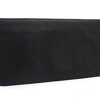 Pre-owned Bvlgari Black Long Wallet (bi-fold) ()