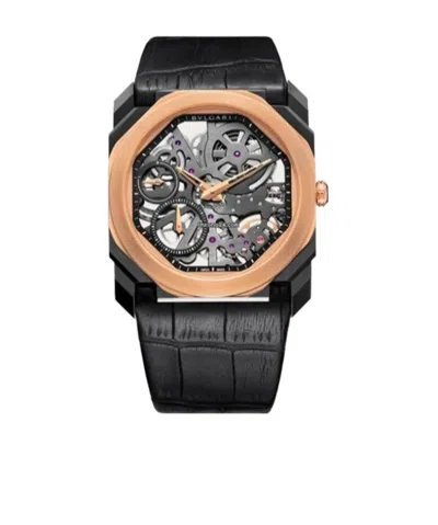 Bvlgari Black Octo Finissimo 40mm Rosegold Series Watch