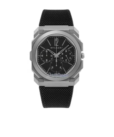 Bvlgari Black Round Automatic Watch