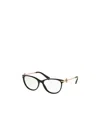 Bvlgari Black Round Frame Flat Mirror In White