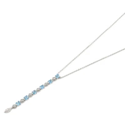 Pre-owned Bvlgari Blue Clear Gold (18k) Necklace () In Multi