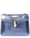 Bvlgari Blue Leather Serpenti Forever Crossbody (authentic Pre-loved)