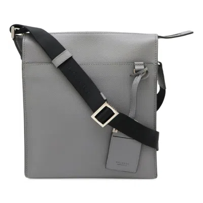 Pre-owned Bvlgari Blue Leather Shoulder Bag () In Multi