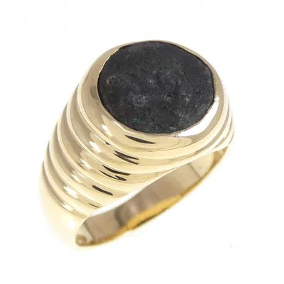 Pre-owned Bvlgari Bronze Band Ring ()