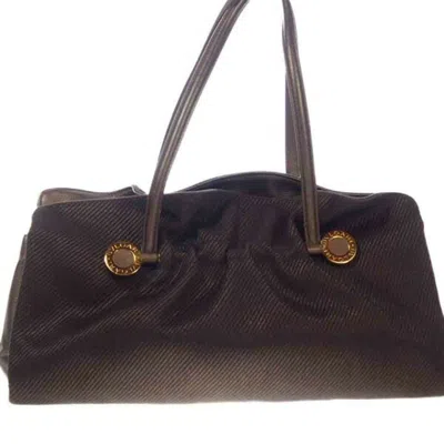 Pre-owned Bvlgari Brown Canvas Tote Bag ()