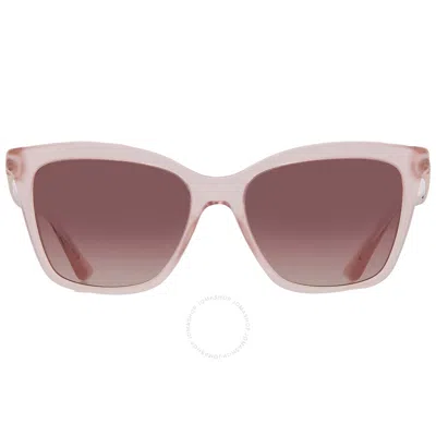 Bvlgari Brown Gradient Purple Cat Eye Ladies Sunglasses Bv8257 5527e2 54