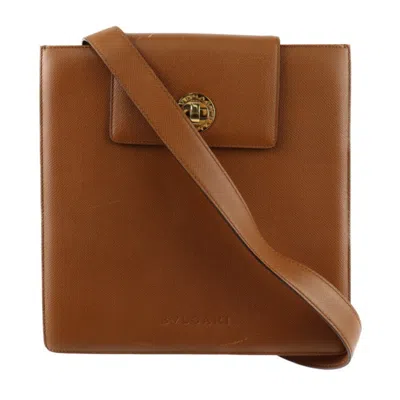 Pre-owned Bvlgari Brown Leather Shoulder Bag ()