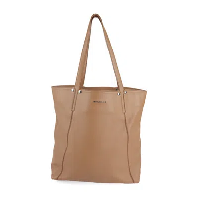 Pre-owned Bvlgari Brown Leather Tote Bag ()