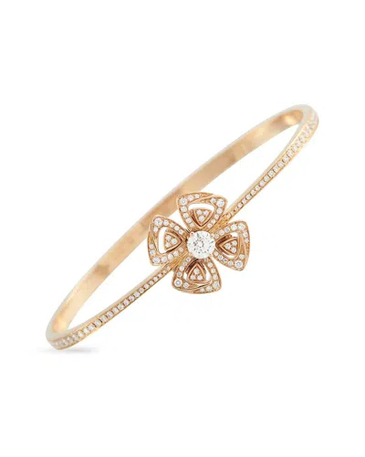 Pre-owned Bvlgari Bulgari 18k Rose Gold Bracelet (authentic Pre-loved)