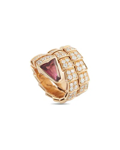Bvlgari Bulgari 18k Rose Gold Ring (authentic Pre-loved)