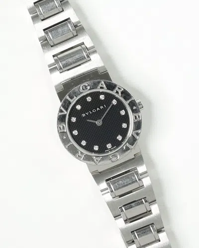Bvlgari Bulgari Bulgari 26mm Ref Bbl26s Diamond Watch