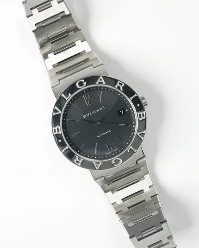 BVLGARI BVLGARI BULGARI BULGARI 38MM REF BB38SS WATCH