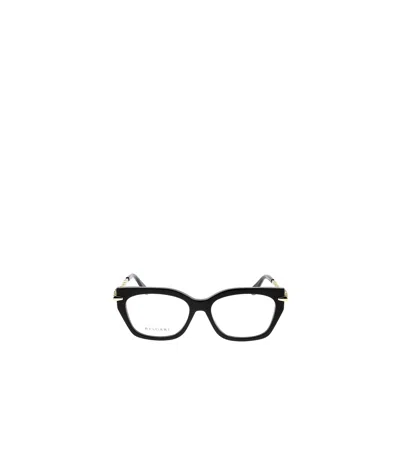 Bvlgari Bulgari Butterfly Frame Glasses In Black