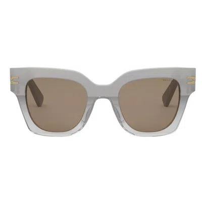 Bvlgari Full Frame Sunglasses In Brown