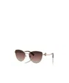 Bvlgari Serpenti Viper Cat-eye Sunglasses In Brown