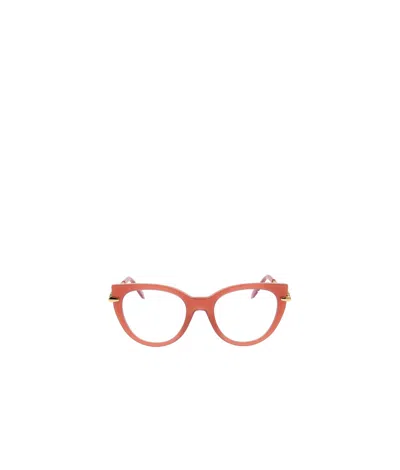 Bvlgari Bulgari Cat-eye Glasses In Red