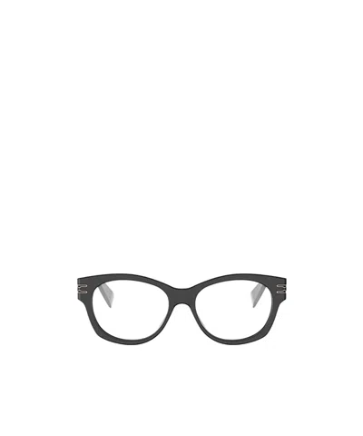 Bvlgari Bulgari Cat-eye Frame Glasses In Neutral